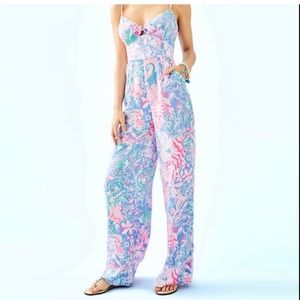 Bente Jumpsuit in Peri Viva La Lilly Pink